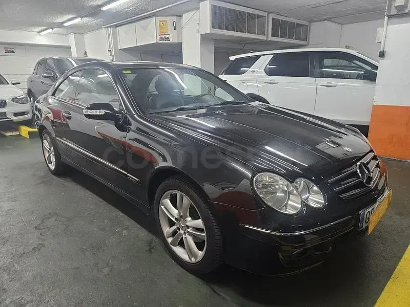 Usado Mercedes CLK220 Avantgarde 150 CV (110 kW) 2006 Negro Coupe