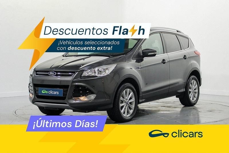 Gris Usado 2015 Ford Kuga Titanium SUV | 15.490 € (Buen precio) - Imagen 1/4