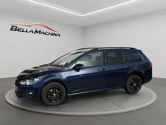 Usado VW Golf VII Advance 110 CV (80 kW) 2016 Azul Familiar