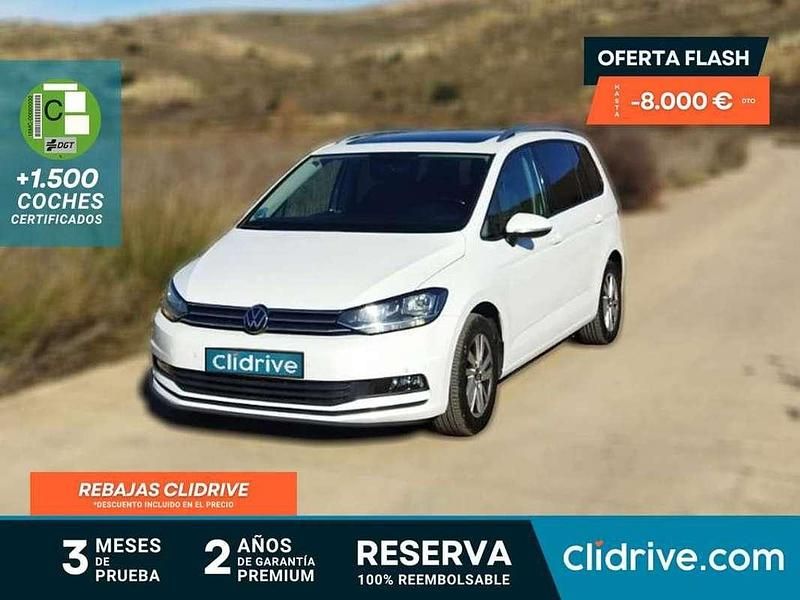 Blanco Usado 2020 VW Touran Advance Monovolumen | 16.390 € (Super precio) - Imagen 1/4