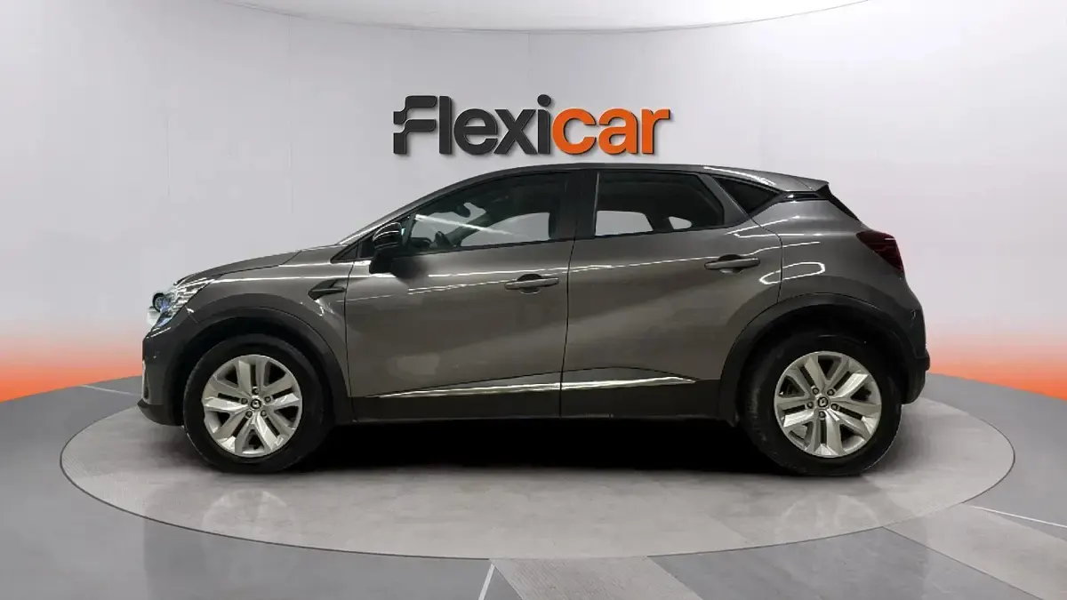 Usado Renault Captur Intens 91 CV (66 kW) 2021 Gris SUV