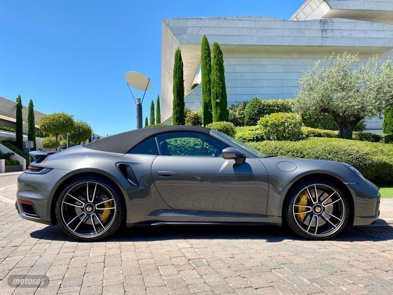 Gris Usado 2020 Porsche 911 Turbo S Cabriolet Descapotable | 239.900 € - Imagen 1/4