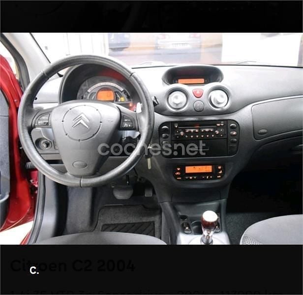 Usado Citroën C2 VTR Sport 75 CV (55 kW) 2004 Rojo Utilitario