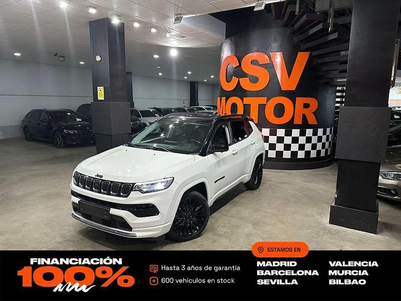 Blanco Usado 2022 Jeep Compass SUV | 21.450 € (Precio justo) - Imagen 1/4