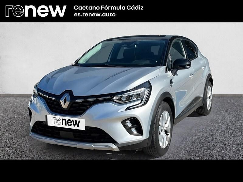 Gris Usado 2021 Renault Captur Zen SUV | 17.990 € (Precio justo) - Imagen 1/4