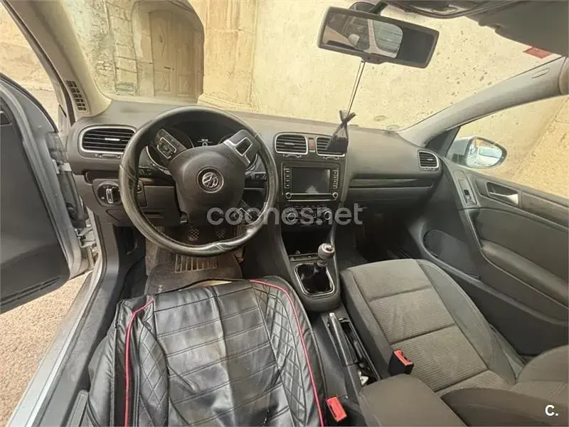 Usado VW Golf VI Sport 110 CV (80 kW) 2010 Gris / plata Utilitario