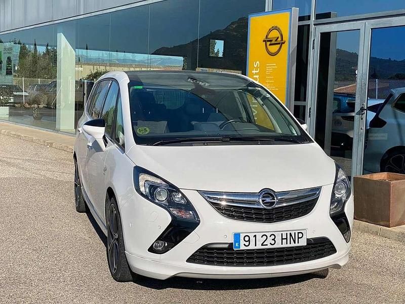 Blanco Usado 2013 Opel Zafira Tourer Excellence Monovolumen | 11.500 € (Precio justo) - Imagen 1/4