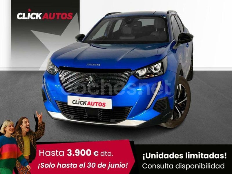Azul Usado 2023 Peugeot 2008 Allure SUV | 17.200 € (Precio justo) - Imagen 1/4