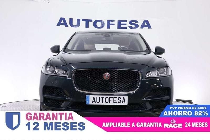 Usado Jaguar F-Pace Portfolio 300 CV (220 kW) 2017 Verde SUV