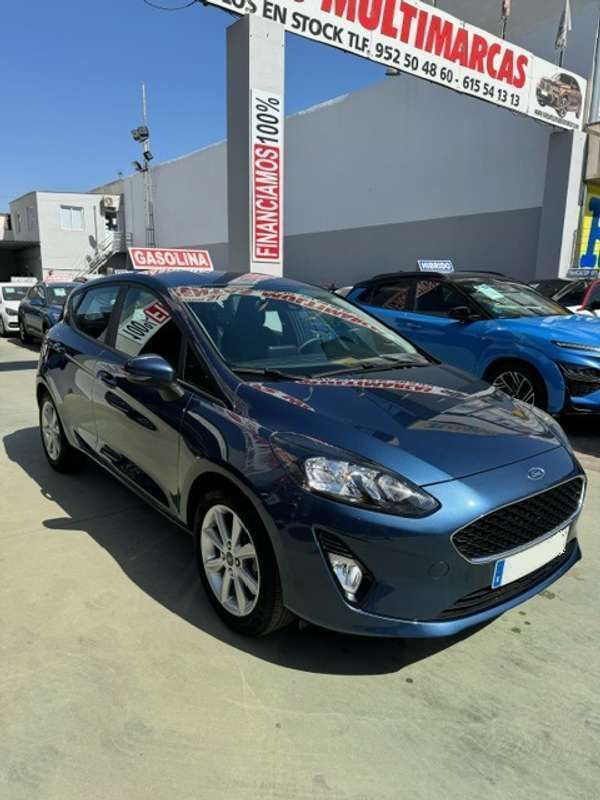 Azul Usado 2021 Ford Fiesta Trend Utilitario | 13.500 € (Un poco caro) - Imagen 1/4