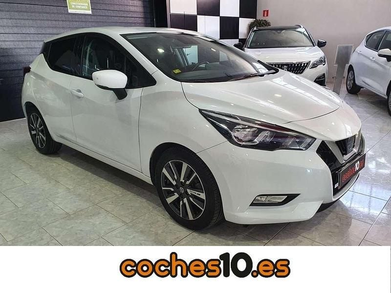 Blanco Usado 2018 Nissan Micra S Utilitario | 10.900 € (Precio justo) - Imagen 1/4