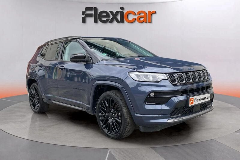 Azul Usado 2022 Jeep Compass Limited SUV | 18.990 € (Buen precio) - Imagen 1/4