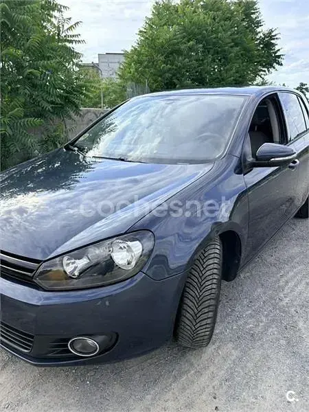 Usado VW Golf VI 105 CV (77 kW) 2010 Azul Utilitario