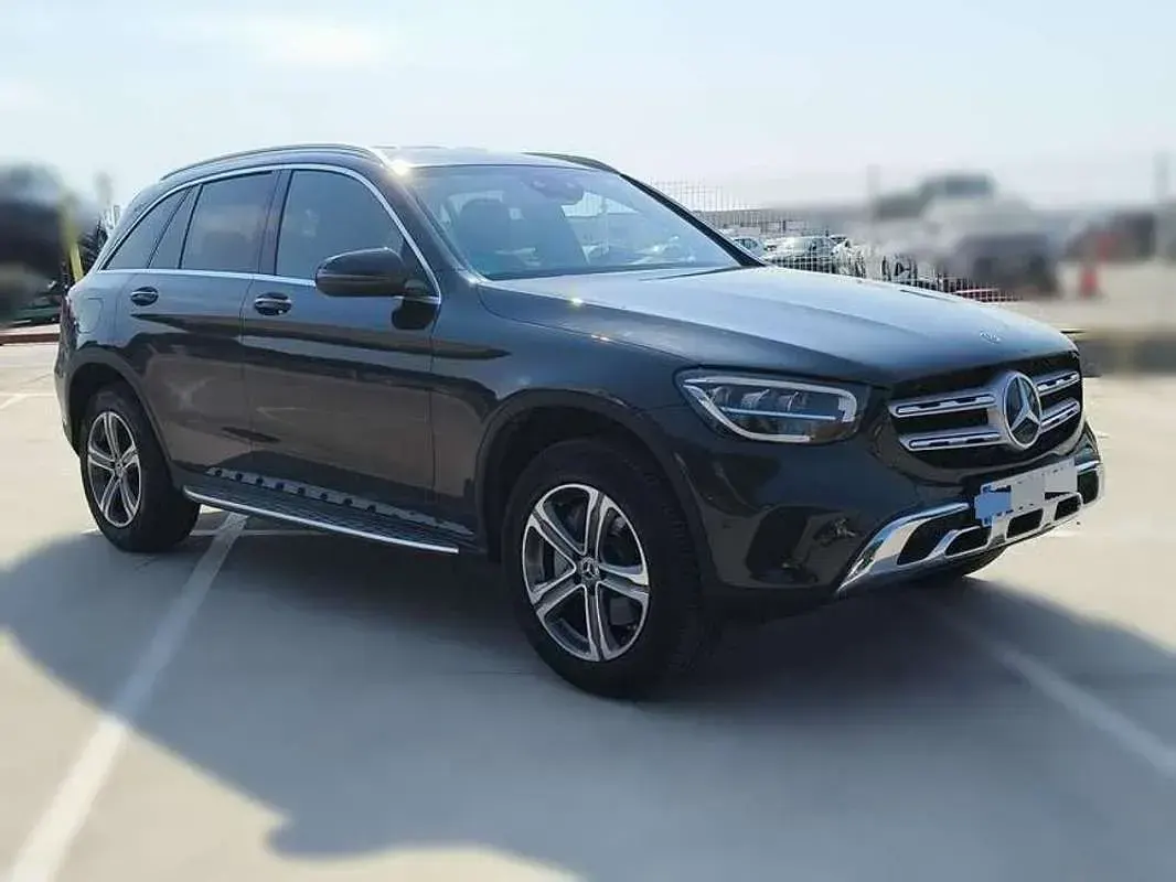 Usado Mercedes GLC220 170 CV (125 kW) 2020 Negro SUV