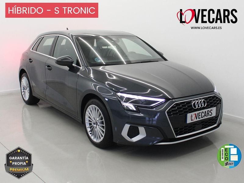 Usado Audi A3 e-tron Advanced 110 CV (80 kW) 2022 Gris Utilitario