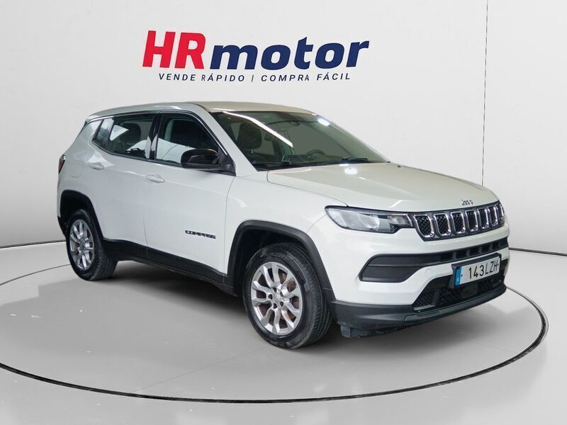 Blanco Usado 2022 Jeep Compass Longitude SUV | 21.690 € (Precio justo) - Imagen 1/4