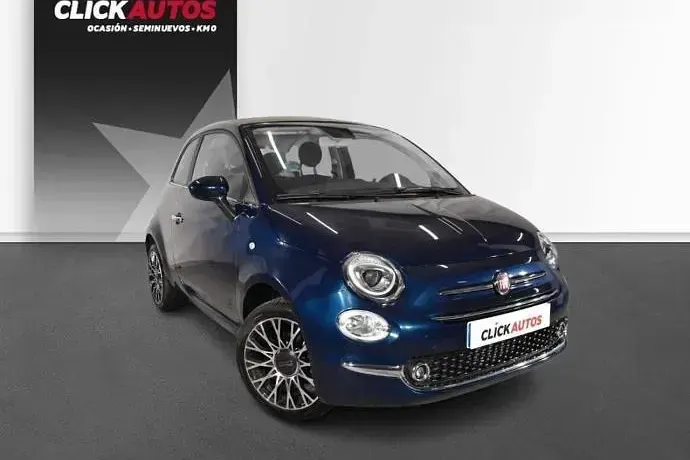 Usado Fiat 500 70 CV (51 kW) 2023 Azul