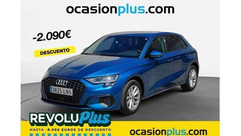 Azul Usado 2021 Audi A3 Sportback Utilitario | 20.728 € (Super precio) - Imagen 1/4