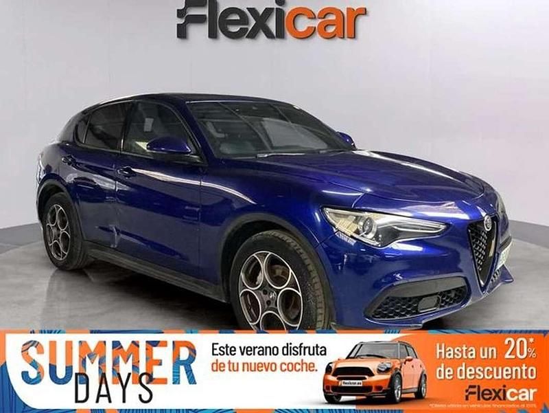 Azul Usado 2022 Alfa Romeo Stelvio Sprint SUV | 29.590 € (Buen precio) - Imagen 1/4