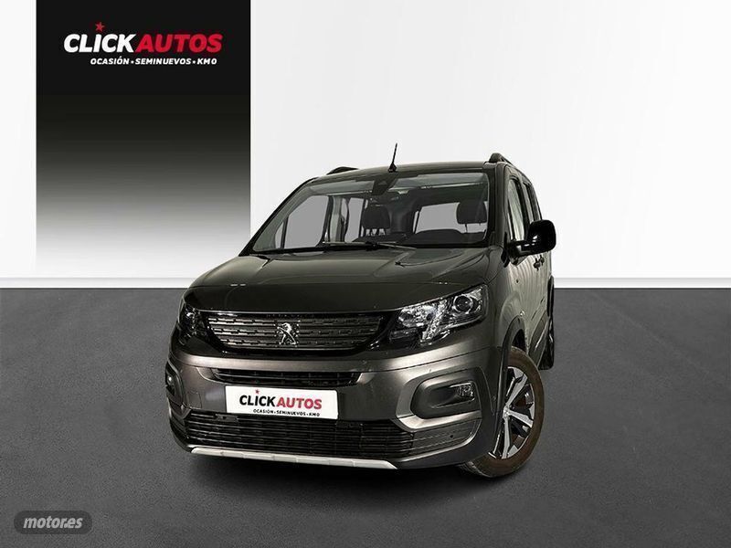 Gris Usado 2021 Peugeot Rifter GTi Monovolumen | 19.500 € (Precio justo) - Imagen 1/4
