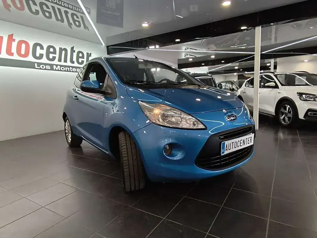 Usado Ford Ka Titanium 69 CV (50 kW) 2009 Azul Utilitario