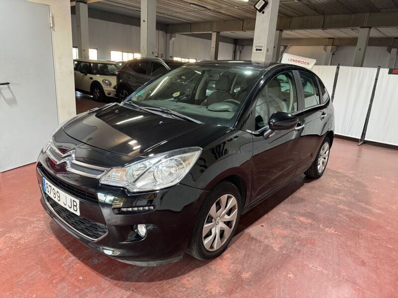 Usado Citroën C3 Attraction 75 CV (55 kW) 2015 Negro Utilitario