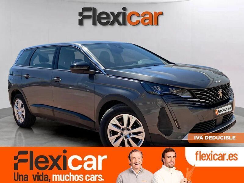 Gris / plata Usado 2022 Peugeot 5008 Active Monovolumen | 20.990 € (Precio justo) - Imagen 1/4