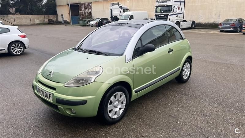 Brugt Citroën C3 Pluriel 70 HK (51 kW) 2005 Grøn Cabriolet