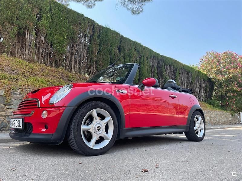 Usado Mini Cooper S Cabriolet 170 CV (125 kW) 2005 Rojo Descapotable