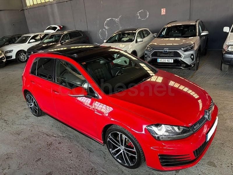 Usado VW Golf VII GTD 184 CV (135 kW) 2016 Rojo Berlina