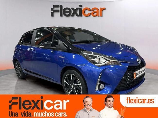 Azul Usado 2017 Toyota Yaris Hybrid Berlina | 15.390 € (Un poco caro) - Imagen 1/4