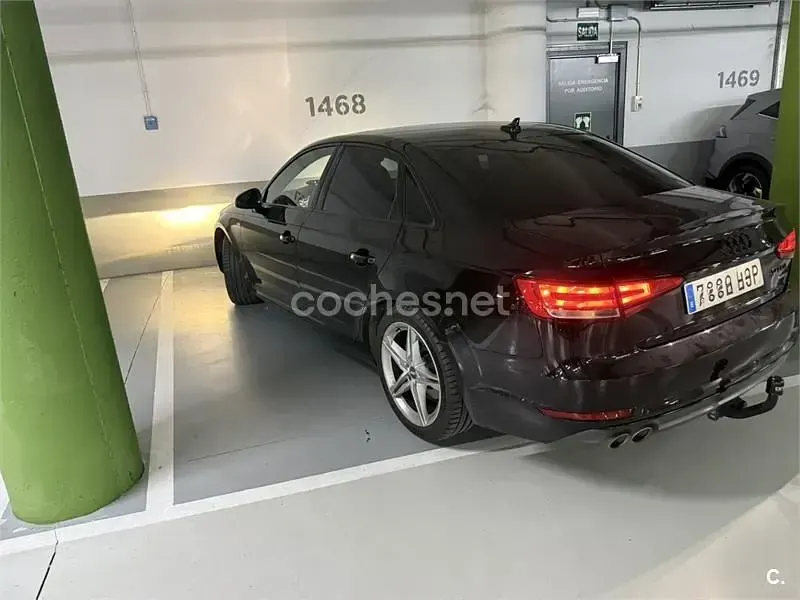 Usado Audi A4 S-Line 190 CV (139 kW) 2018 Negro Berlina