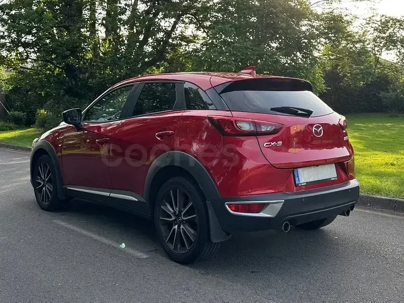 Usado Mazda CX-3 Luxury 105 CV (77 kW) 2018 Granate SUV