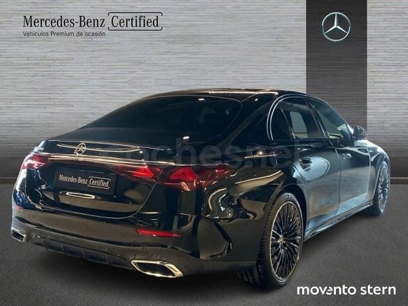 Usado Mercedes E220 197 CV (144 kW) 2025 Negro Berlina