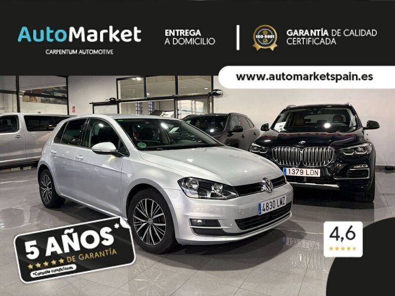 Gris / plata Usado 2017 VW Golf VII Edition Berlina | 9800 € - Imagen 1/4