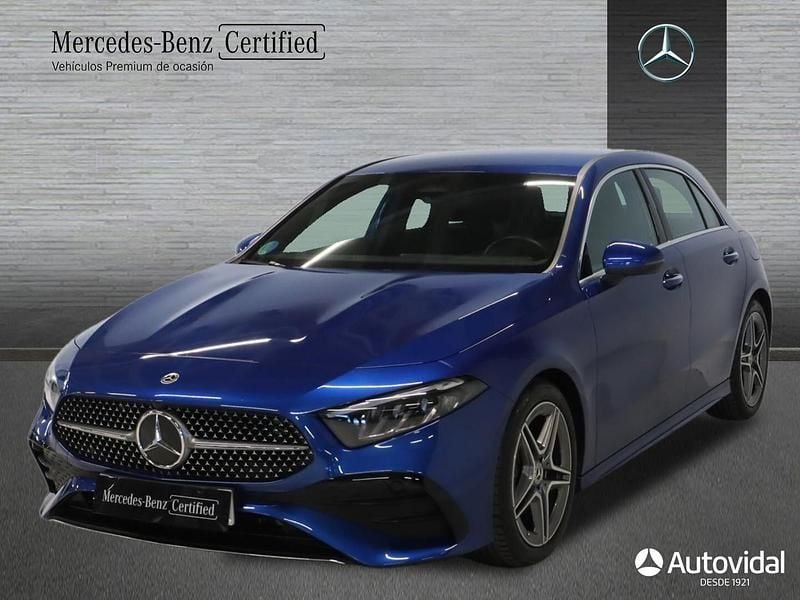 Azul Usado 2024 Mercedes A200 Berlina | 35.500 € (Precio justo) - Imagen 1/4