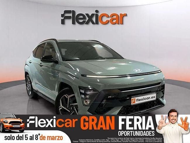 Usado Hyundai Kona N Line 141 CV (103 kW) 2024 Gris SUV