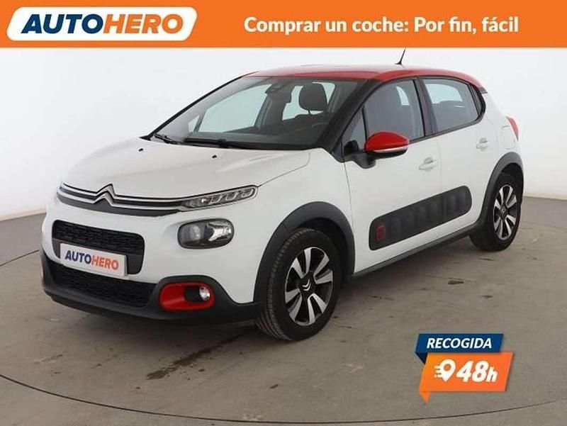 Usado Citroën C3 Feel 68 CV (50 kW) 2019 Blanco Utilitario