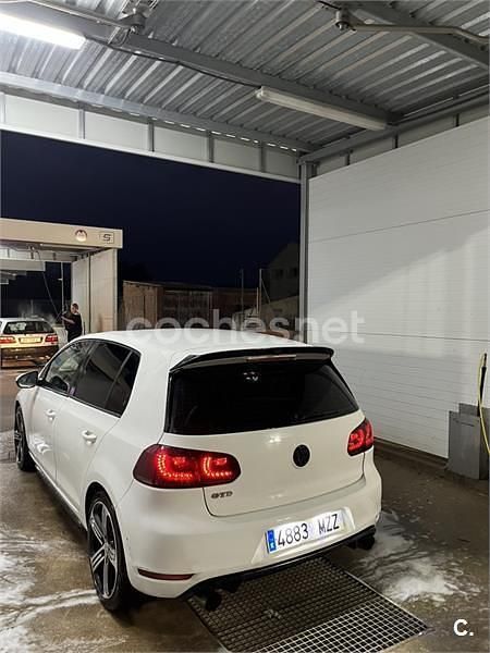 Usado VW Golf VI GTD 170 CV (125 kW) 2010 Blanco Utilitario
