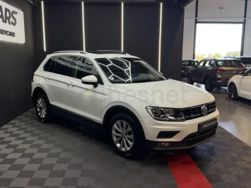 Begagnad VW Tiguan Edition 115 HK (84 kW) 2018 Vit SUV