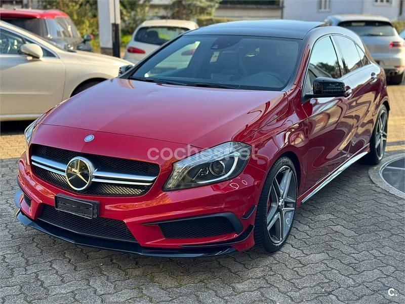Rojo Usado 2014 Mercedes A45 AMG AMG Berlina | 25.500 € (Precio justo) - Imagen 1/4