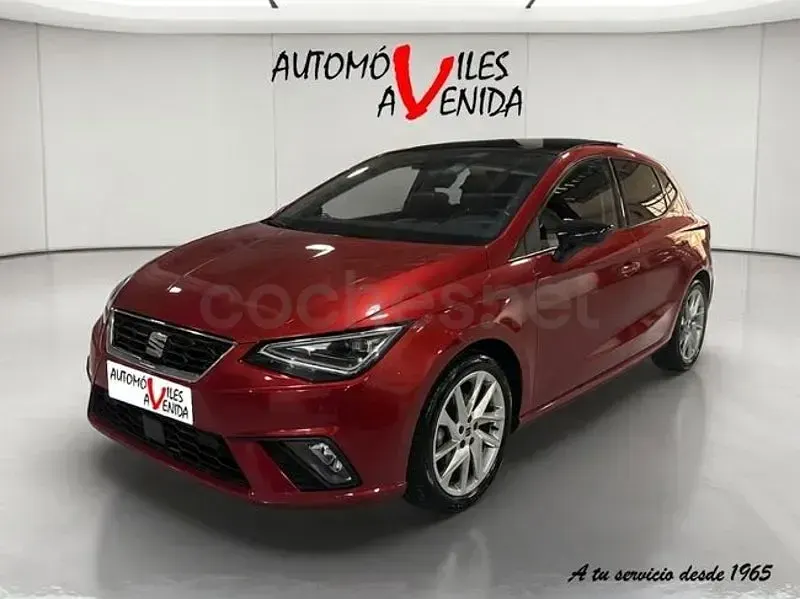 Usado Seat Ibiza FR 150 CV (110 kW) 2022 Rojo Utilitario