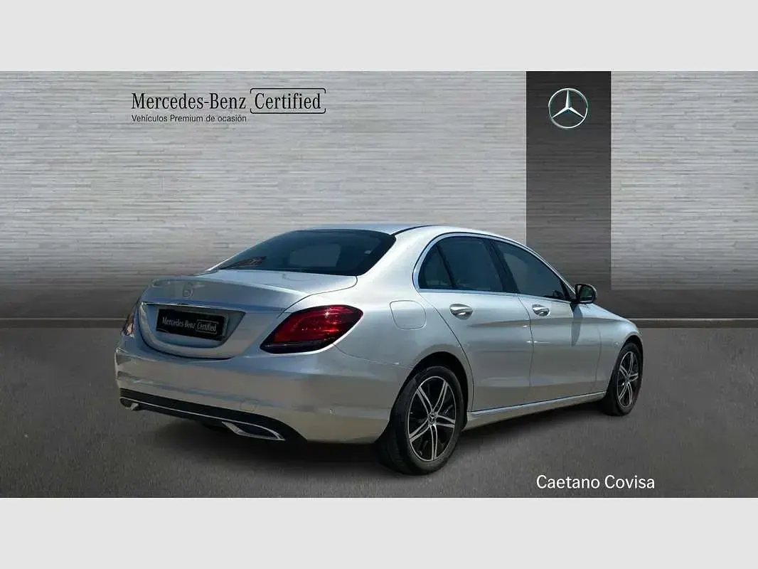 Usado Mercedes C220 194 CV (142 kW) 2020 Plateado Berlina