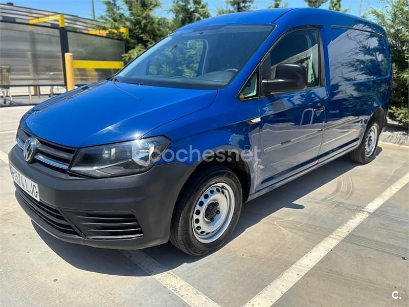 Azul Usado 2020 VW Caddy Maxi Trendline Monovolumen | 7900 € - Imagen 1/4