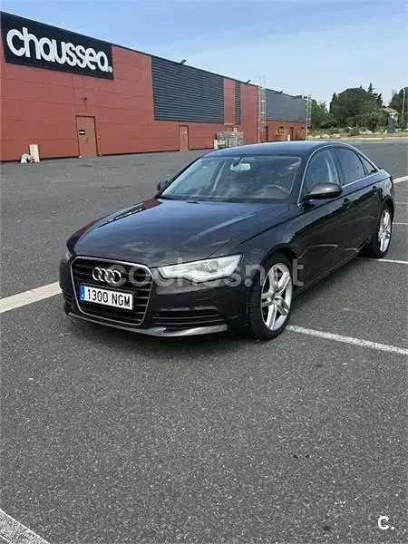Usado Audi A6 204 CV (150 kW) 2012 Negro Berlina