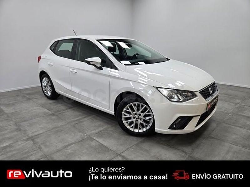 Usado Seat Ibiza Style 95 CV (69 kW) 2019 Blanco Utilitario