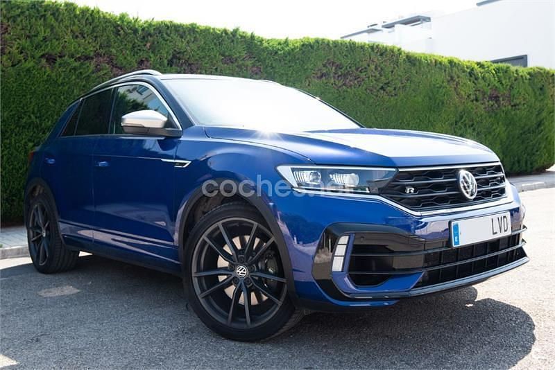 Azul Usado 2021 VW T-Roc R SUV | 37.500 € (Caro) - Imagen 1/4