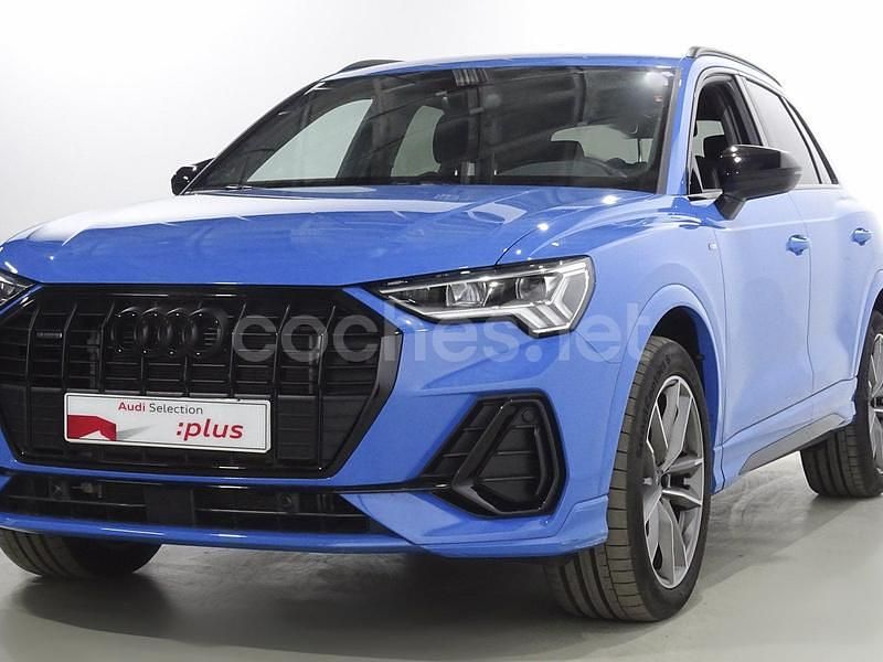 Azul Usado 2023 Audi Q3 SUV | 40.800 € (Precio justo) - Imagen 1/4