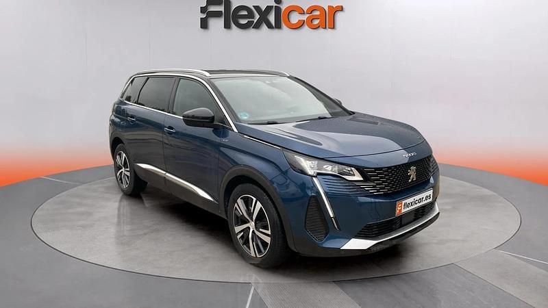 Usado Peugeot 5008 GT 180 CV (132 kW) 2021 Azul Monovolumen