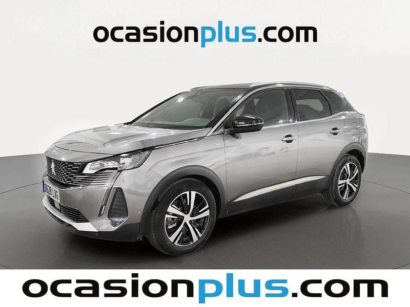 Gris Usado 2021 Peugeot 3008 GT SUV | 18.628 € (Buen precio) - Imagen 1/4